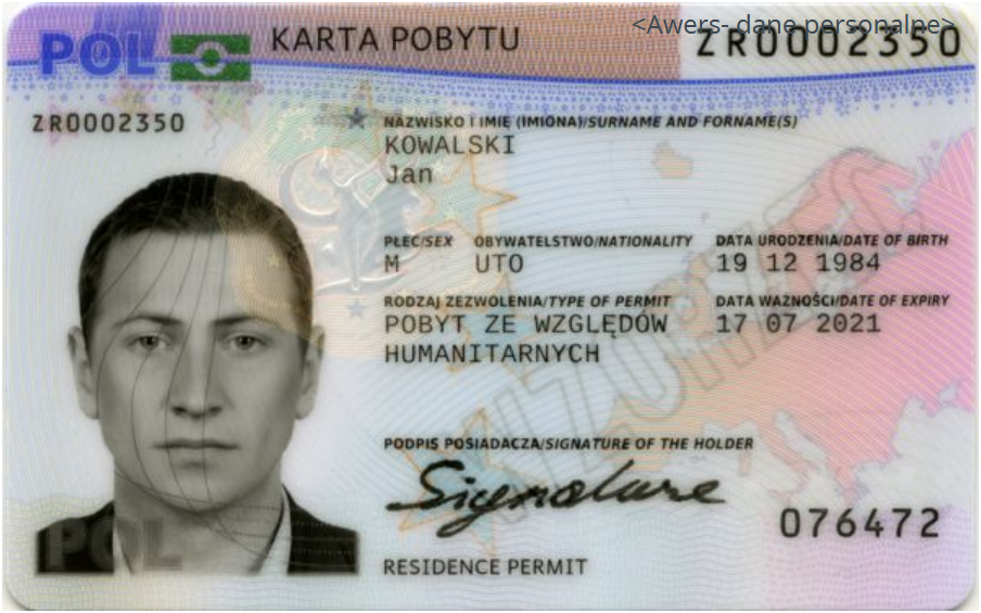 temporary residence card